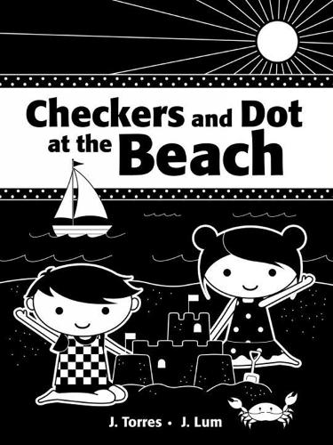 Checkers And Dot At The Beach (Board book)