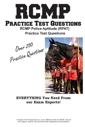 Rcmp Practice!: Rcmp Police Aptitude (Rpat) Practice Test Questions (Paperback)