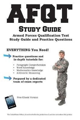 Afqt Study Guide: Armed Forces Qualification Test Study Guide and Practice Questions (Paperback)