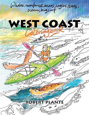West Coast Coloring Book (Paperback)