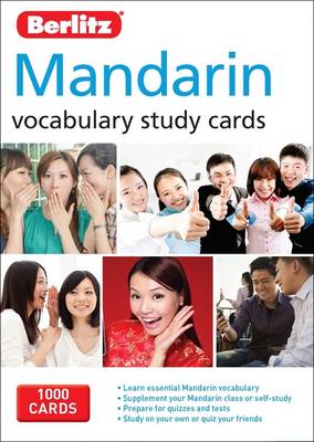 Berlitz Language: Mandarin Vocabulary Study Cards - STUDY CARDS (Paperback)