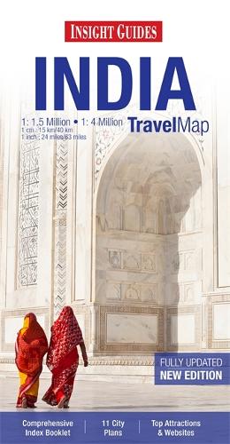 Insight Travel Map: India - Insight Travel Maps (Sheet map)