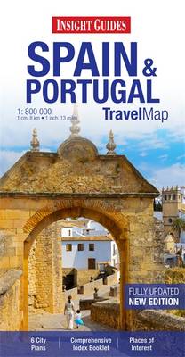 Insight Travel Map: Spain & Portugal (Paperback)