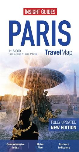 Insight Travel Map: Paris - Insight Travel Maps (Sheet map)