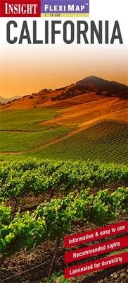 Insight Guides Flexi Map California - Insight Flexi Maps (Sheet map)