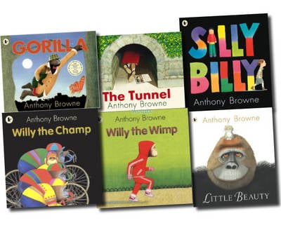 Anthony Browne Collection Set (little Beauty, Willy the Wimp, Willy the