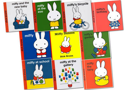 Miffy Classic Library Collection Pack (Miffy Dances, Miffy at School ...