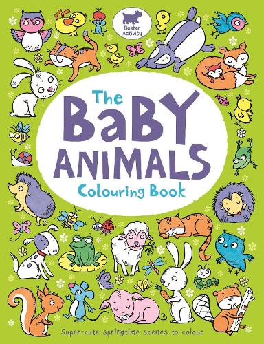 The Baby Animals Colouring Book (Paperback)