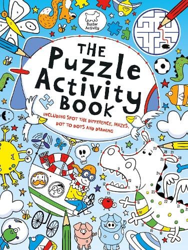 The Puzzle Activity Book - Buster Puzzle Activity (Paperback)