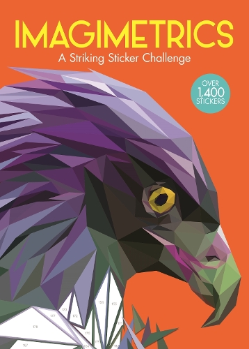 Imagimetrics: A Striking Sticker Challenge - Sticker by Number Geometric Puzzles (Paperback)