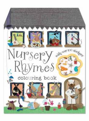 Nursery Rhymes Colouring Book - Colouring and Sticker Books (Paperback)