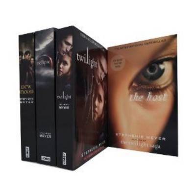 Stephenie Meyer Twilight Saga Collection: WITH Twilight AND Eclipse AND New Moon AND the Host (Paperback)