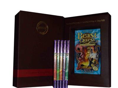 Beast Quest Pack: Blaze the Ice Dragon, Equinus the Spirit Horse, Luna the Moon Wolf, Nixa the Death Bringer, Rashouk the Cave Troll, Stealth the Ghost Panther Series 4 (Paperback)