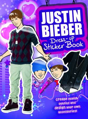 Justin Bieber Sticker Dress-Up Book (Paperback)