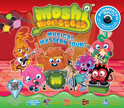 Moshi Monsters Musical Mystery Tour: An Augmented Reality Book (Hardback)
