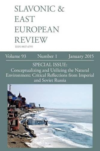 Slavonic & East European Review (93: 1) January 2015 (Paperback)