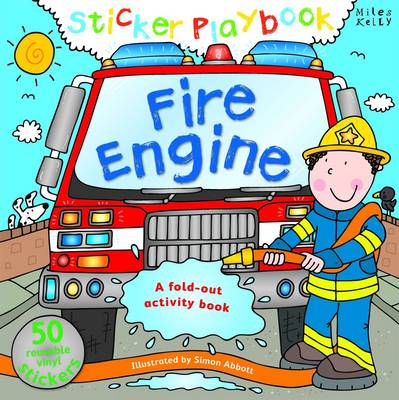 Fire Engine Sticker Playbook - Playbooks (Spiral bound)