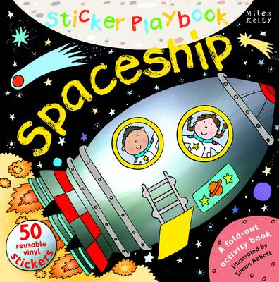 Sticker Playbook Spaceship - Sticker Playbook (Hardback)