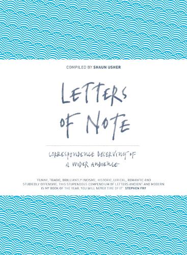 Letters Of Note By Shaun Usher Waterstones 3898