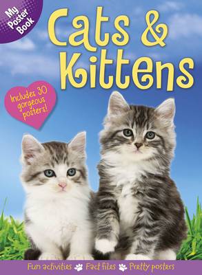 Cats & Kitens Poster Book (Hardback)