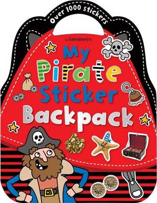 My Pirate Adventure Backpack - Shaped Sticker Books (Paperback)