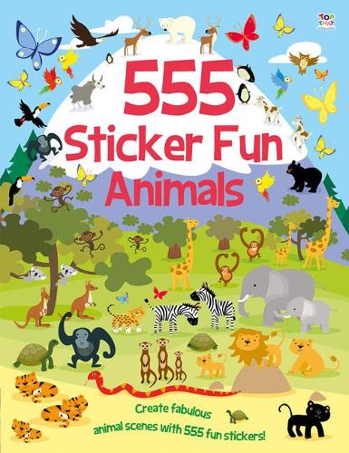 555 Sticker Fun Animals - 555 Sticker Fun (Paperback)
