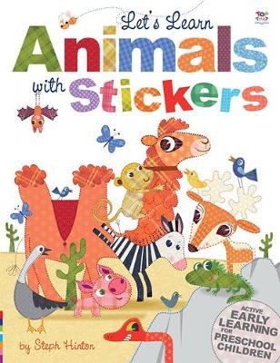 Let's Learn Animals with Stickers - Let's Learn Sticker Books (Paperback)