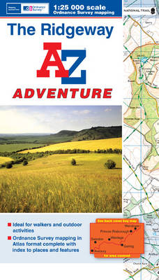 The Ridgeway Adventure Atlas - A-Z Adventure Atlas (Paperback)