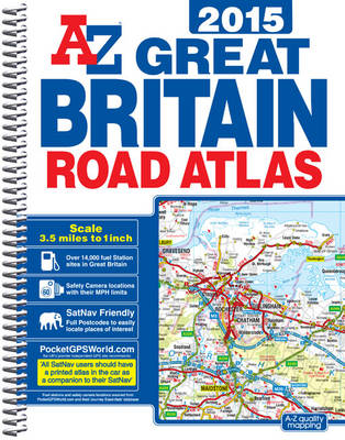 Great Britain 3.5 m Road Atlas 2015 (Spiral bound)