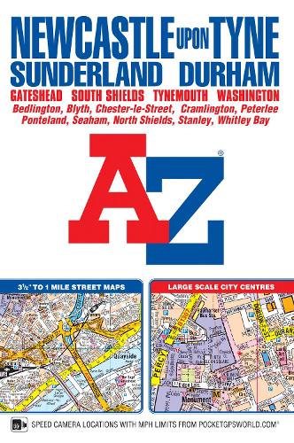 Newcastle Upon Tyne Street Atlas (Paperback)