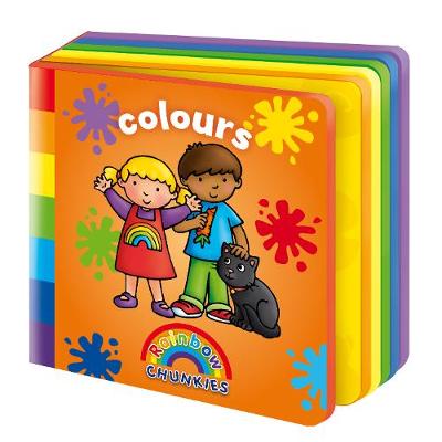 Colours - Rainbow Chunkies (Board book)