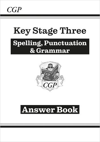 New Ks3 Spelling Punctuation And Grammar Answers For Workbook By Cgp Books Waterstones 3092