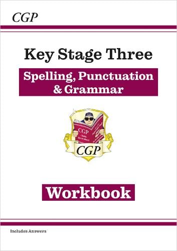 New KS3 Spelling, Punctuation & Grammar Workbook (with answers) (Paperback)