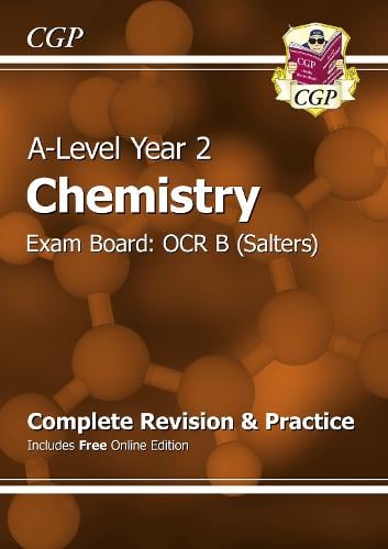 A-Level Chemistry: OCR B Year 2 Complete Revision & Practice with Online Edition (Paperback)