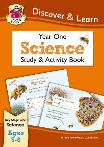 KS1 Discover & Learn: Science - Study & Activity Book, Year 1 by CGP