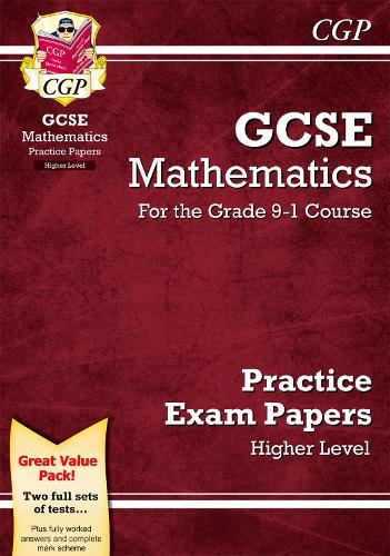 Gcse Maths Practice Papers Higher For The Grade 9 1 Course By Cgp Books Waterstones