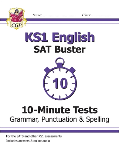 New KS1 English SAT Buster 10-Minute Tests: Grammar, Punctuation & Spelling (for the 2018 tests) (Paperback)