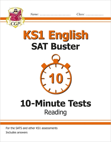 New KS1 English SAT Buster 10-Minute Tests: Reading (for tests in 2018 and beyond) (Paperback)
