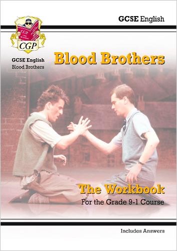 New Grade 9-1 GCSE English - Blood Brothers Workbook (includes Answers) (Paperback)