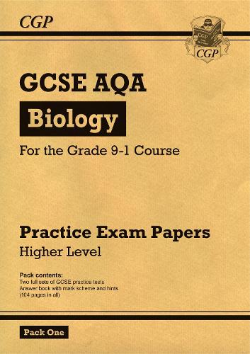 New Grade 9-1 GCSE Biology AQA Practice Papers: Higher Pack 1 (Paperback)