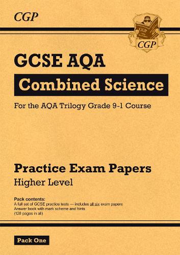 New Grade 9-1 GCSE Combined Science AQA Practice Papers: Higher Pack 1 (Paperback)