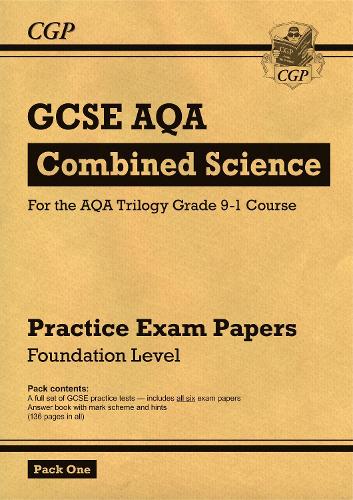New Grade 9-1 GCSE Combined Science AQA Practice Papers: Foundation Pack 1 (Paperback)