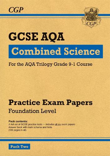 New Grade 9-1 GCSE Combined Science AQA Practice Papers: Foundation Pack 2 (Paperback)