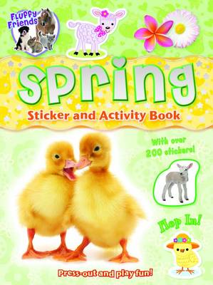 Spring Sticker Activity - Fluffy Friends (Paperback)