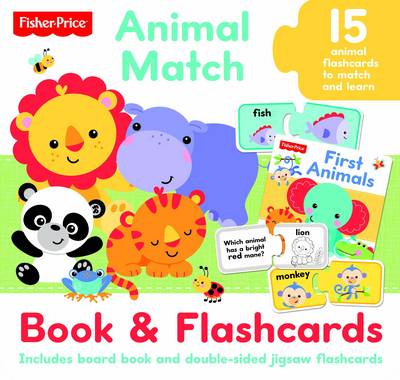 Fisher Price Jigsaw Flashcards Animal Match