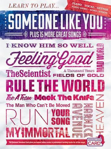Learn To Play 'Someone Like You' Plus 15 More Great Songs (Book/Audio Download) (Paperback)