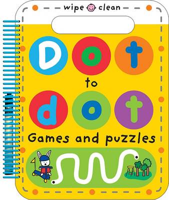 Dot to Dot Games and Puzzles: Wipe Clean Spirals (Paperback)