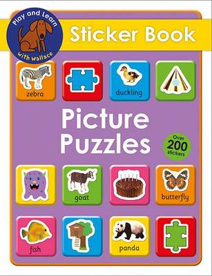 Puzzles and Games Sticker Book (Paperback)