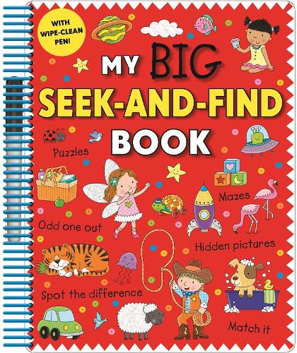 My Big Seek and Find Book (Spiral bound)
