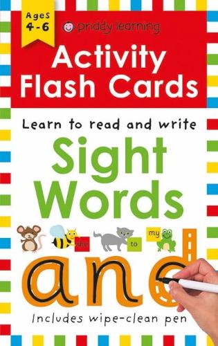 Activity Flash Cards Sight Words By Roger Priddy Waterstones